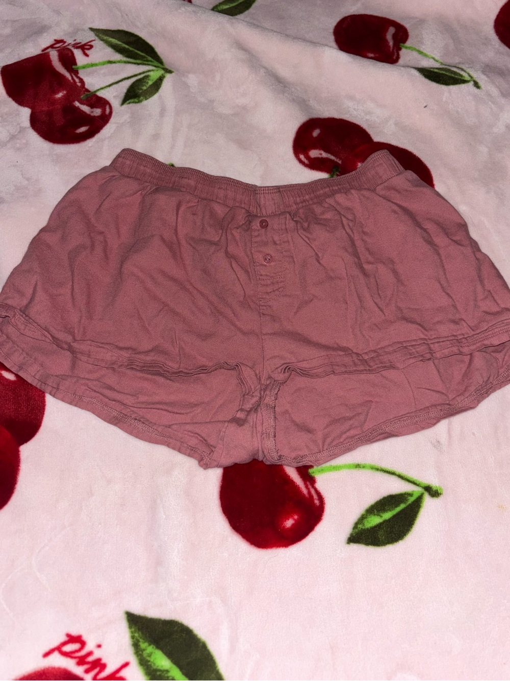 PINK Victoria’s secret holiday sleep shorts